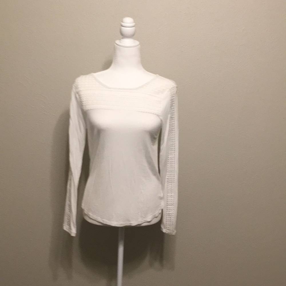 H&M white top